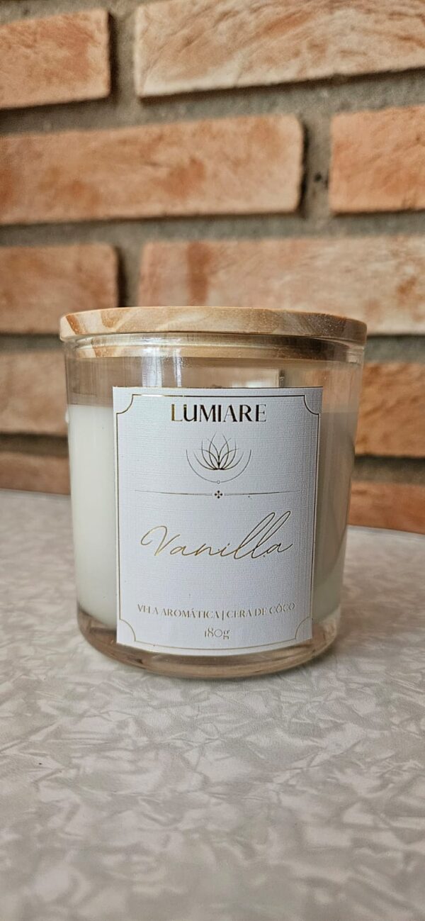 Vela Vanilla 180G - Coleção Clássicas