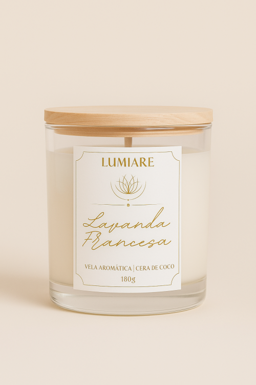 Vela Lavanda Francesa 180g